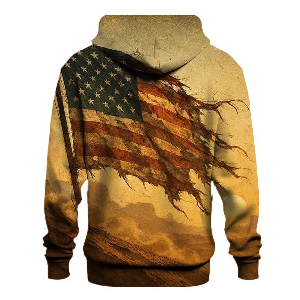 Desert Stars Camo Banner lightweight hoodies