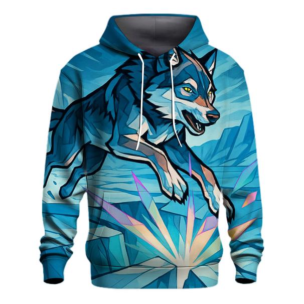 Prismatic Glacier Rift Wolf hoodie styles