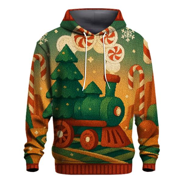 Christmas Tree Train Through Candy Cane Canyon hoodie trends
