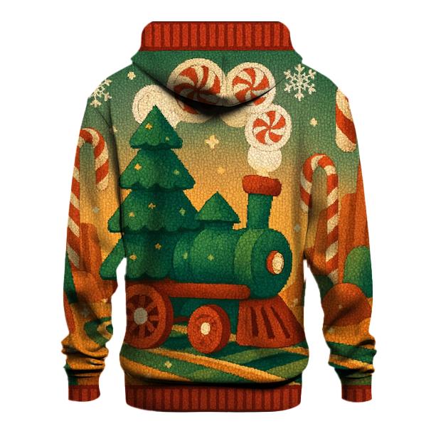 Christmas Tree Train Through Candy Cane Canyon hoodie trends