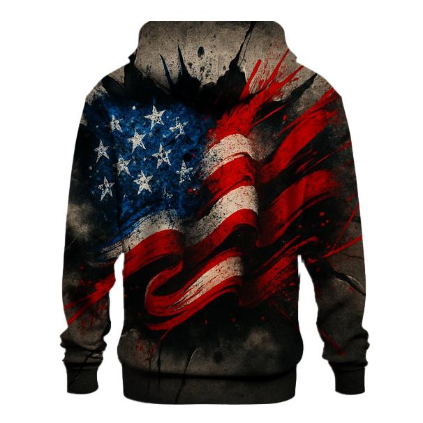 Patriot Graffiti Breakout embroidered hoodies