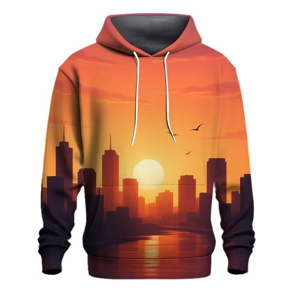 Golden Hour Skyline Drift hoodie trends