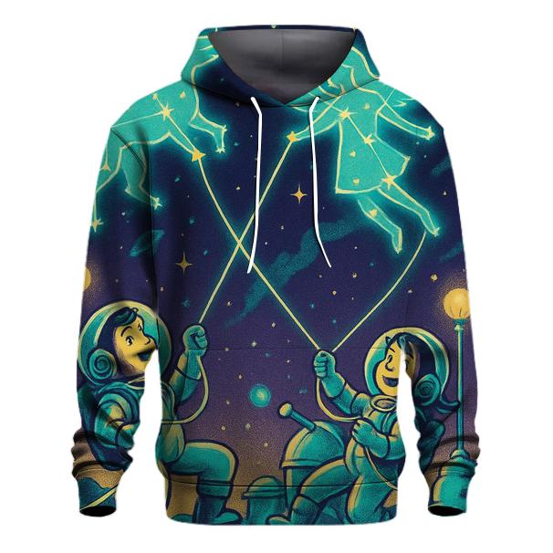Constellation Kite Fighters heavyweight hoodies