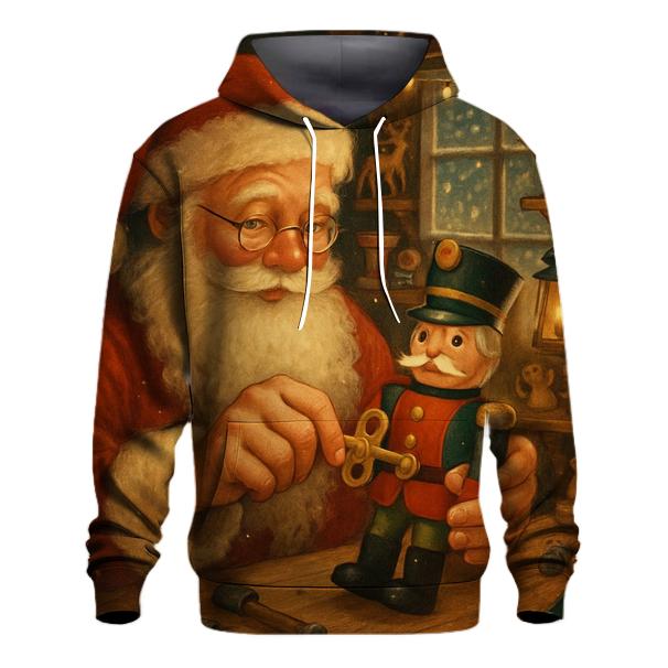 Storybook Workshop Wind Up Santa hoodie designs