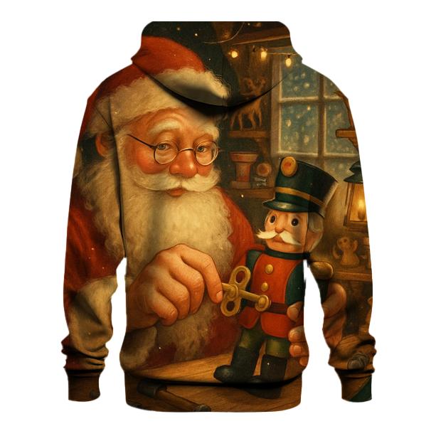 Storybook Workshop Wind Up Santa hoodie designs