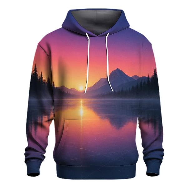 Frozen Lake Roseglow lightweight hoodies