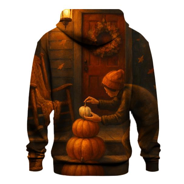 Harvest Moon Porch Welcome Scene hoodie designs