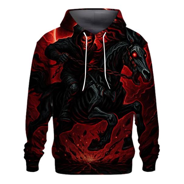 Spectral Rider Of The Iron Eclipse heavyweight hoodies