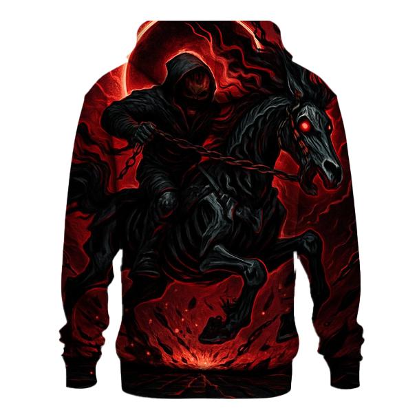 Spectral Rider Of The Iron Eclipse heavyweight hoodies