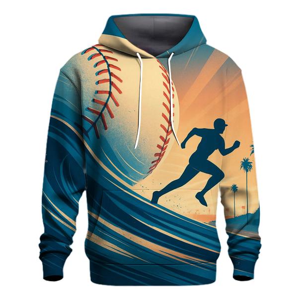 California Horizon Seamwave embroidered hoodies