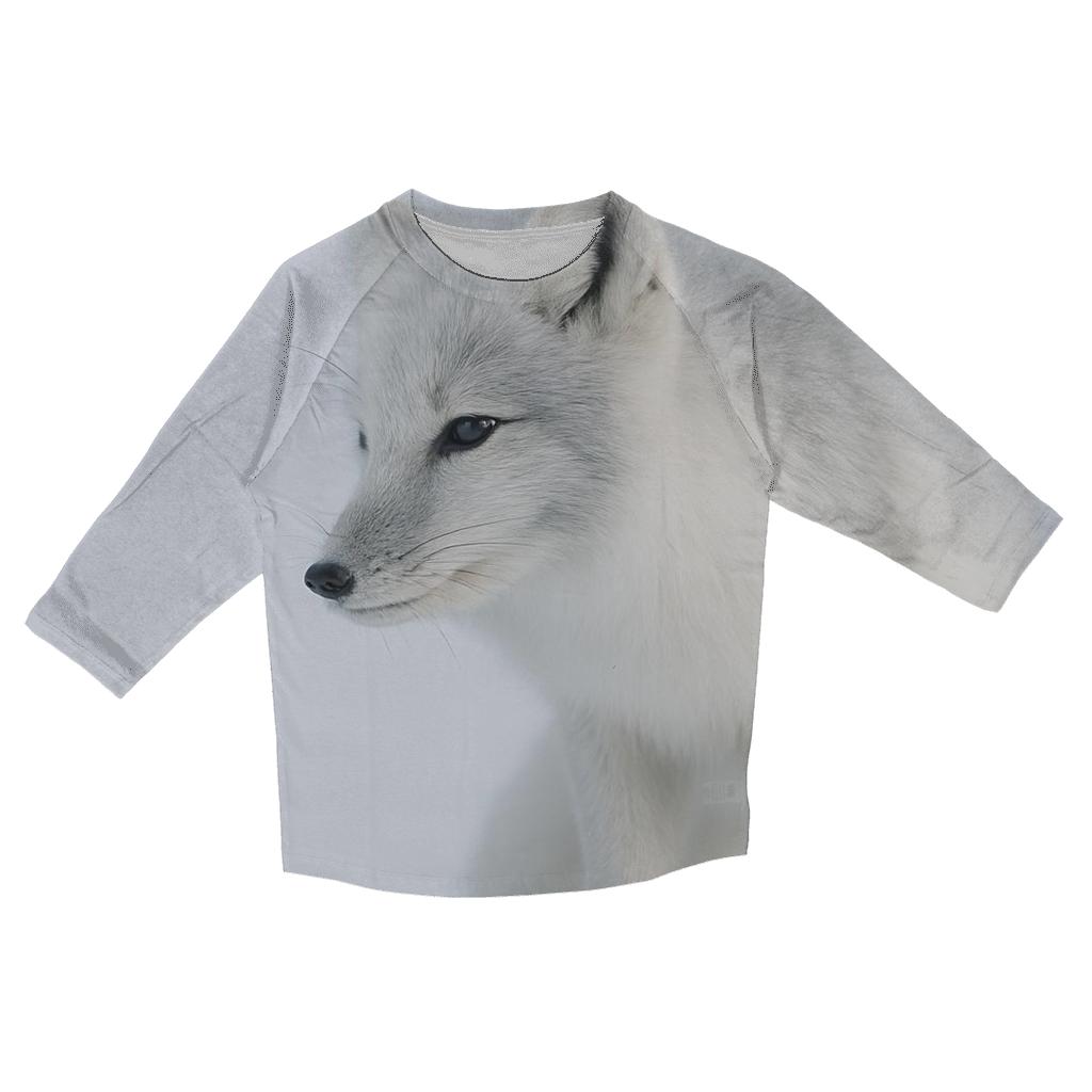 Frostline Listener Arctic Fox printed three quarter sleeve shirts