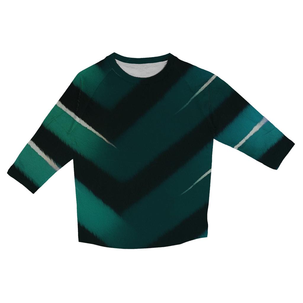 Aurora Arashi Diagonal Pole Wrap Bands fashion 3/4 sleeve shirts