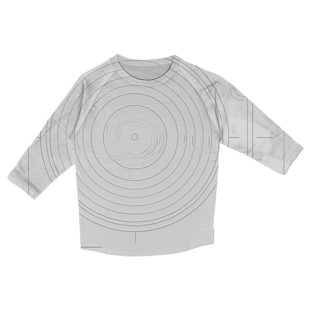 Monochrome Turntable Blueprint fashion 3/4 sleeve shirts