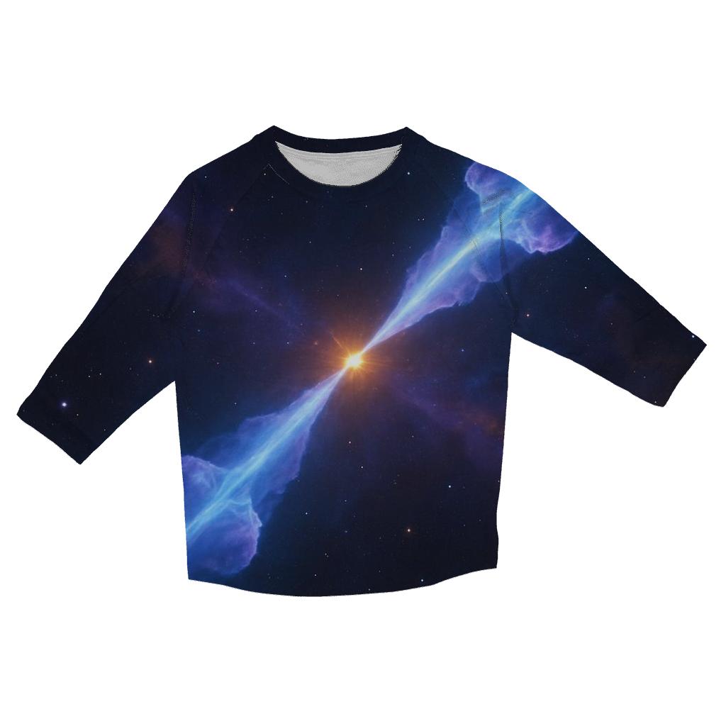 Bipolar Jet Outflow Sheets trendy 3/4 sleeve tops