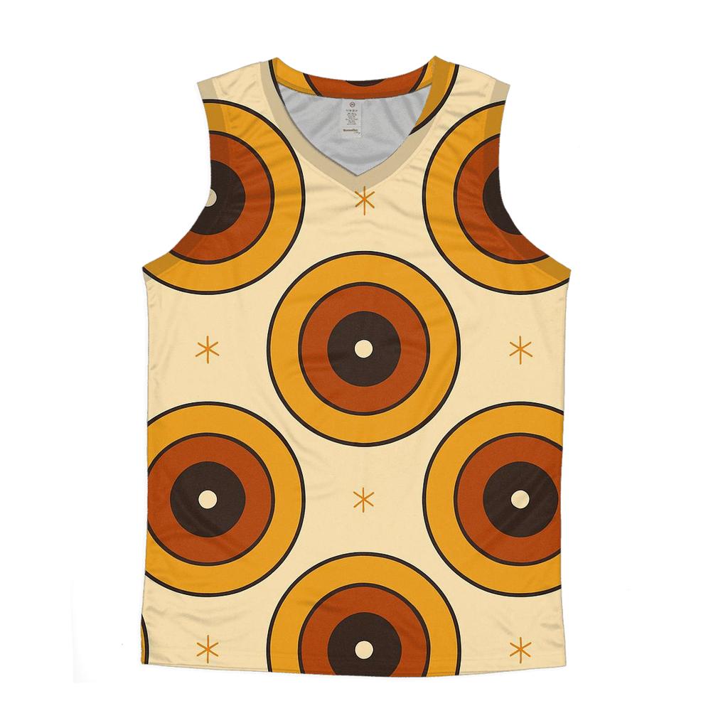 Groovy Record Label Rings designer workout tanks