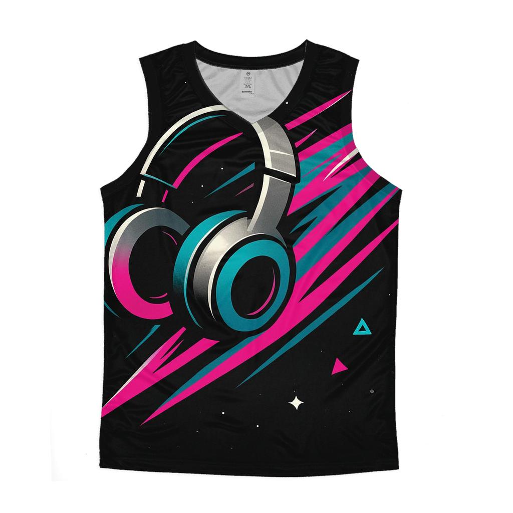 Chrome Comet Headphones designer workout tanks