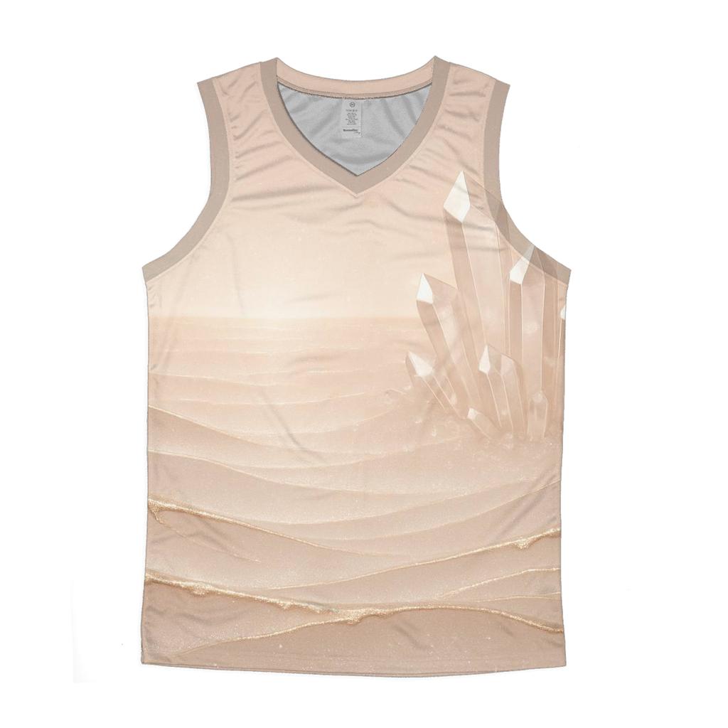 Champagne Crystal Tides custom tank tops