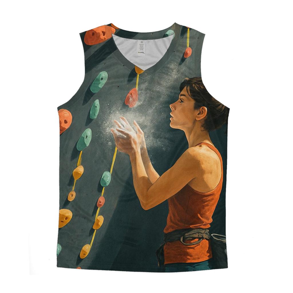 High Peak Sport Climb Poster custom tank tops