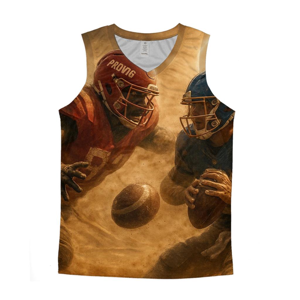 Desert Dust Bowl Gridiron War Braves Vs Cubs custom tank tops