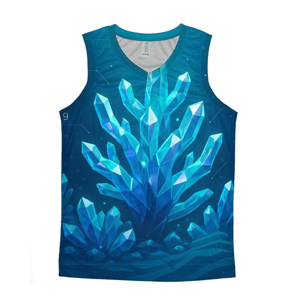 Crystal Reef Data Bloom stylish racerback tanks