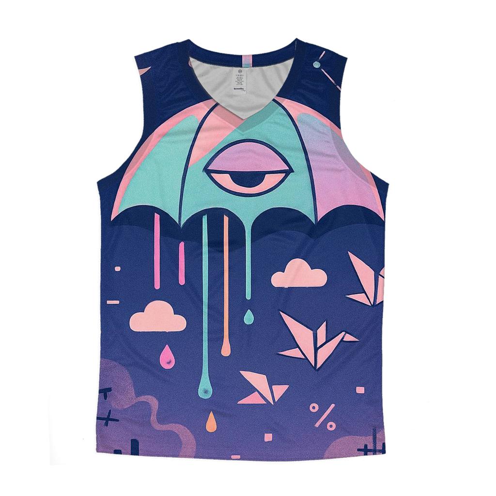 The Umbrella That Forgot Rain custom tank tops