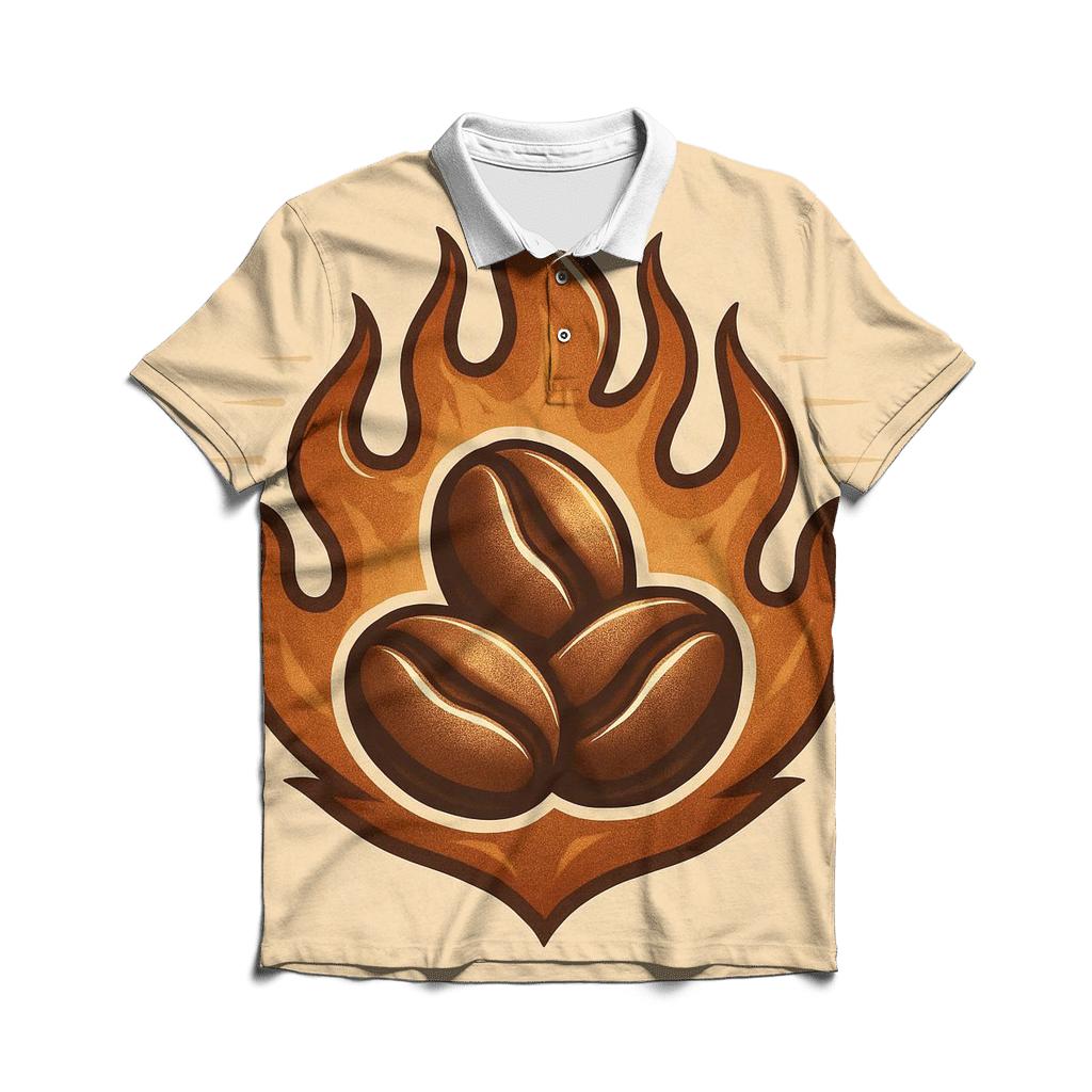 Roaster Flame Crest designer slim fit polos