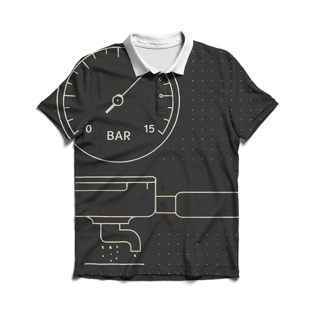 Espresso Gauge Diagram classic pique polos