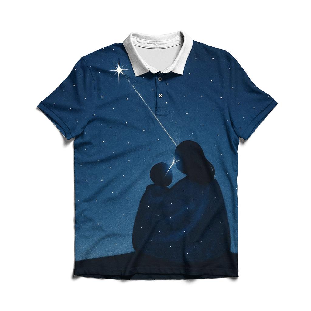 Her Quiet North Star designer slim fit polos