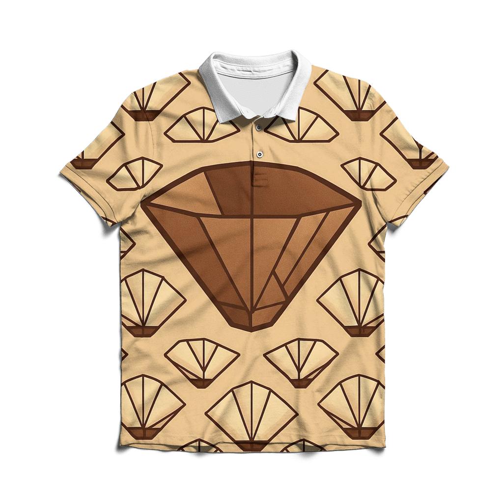 Filter Fold Geometry classic pique polos