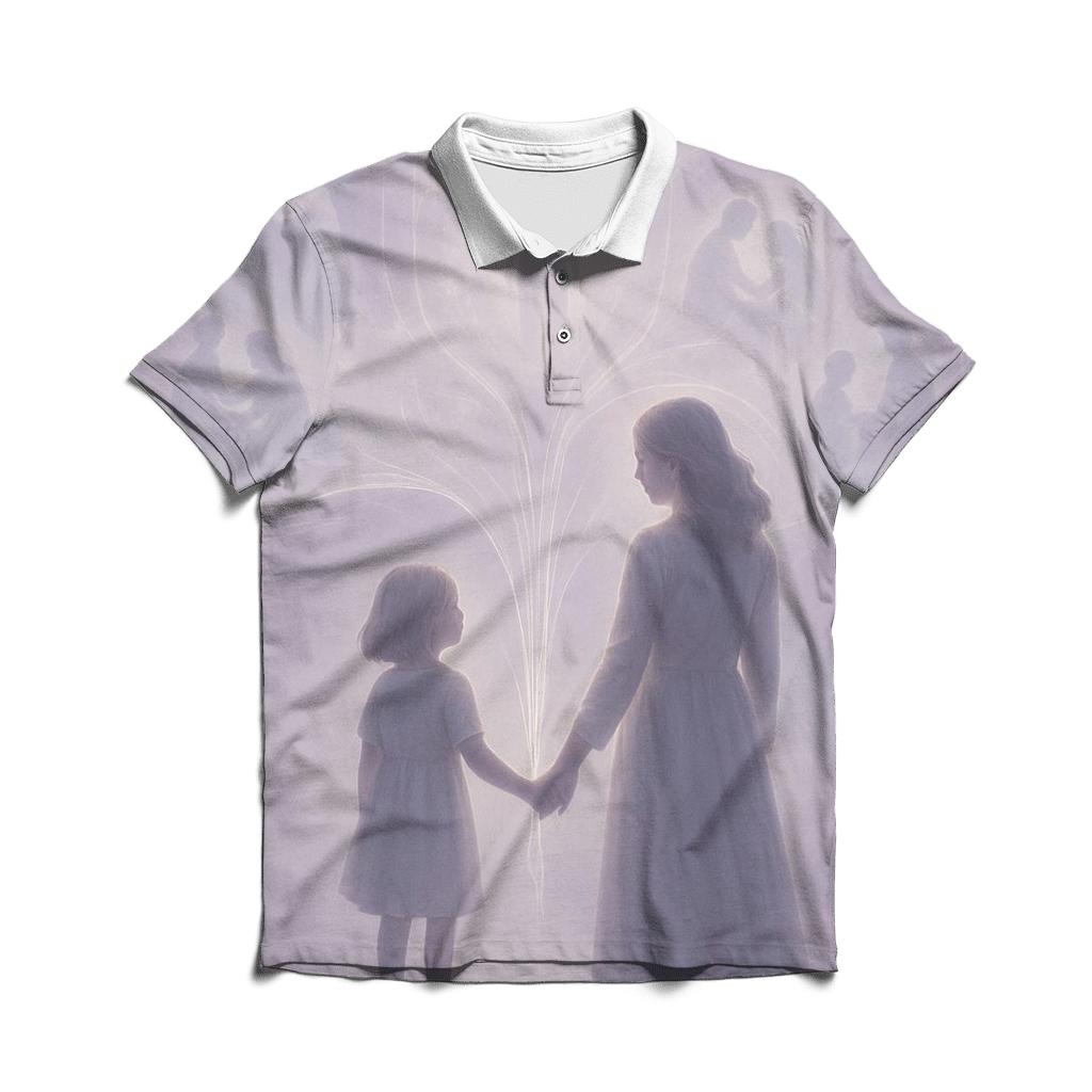 Threads Of Light Between Generations designer slim fit polos