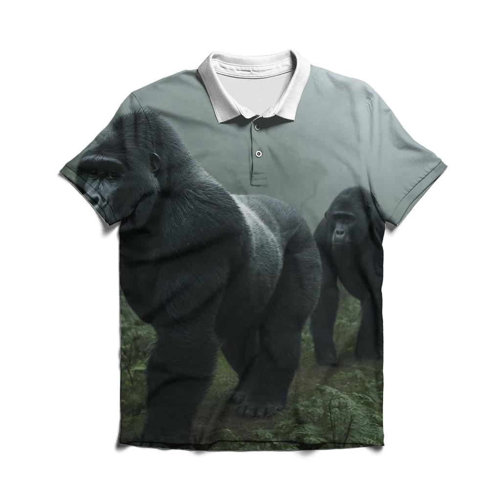 Mistbank Crossing Mountain Gorilla designer slim fit polos