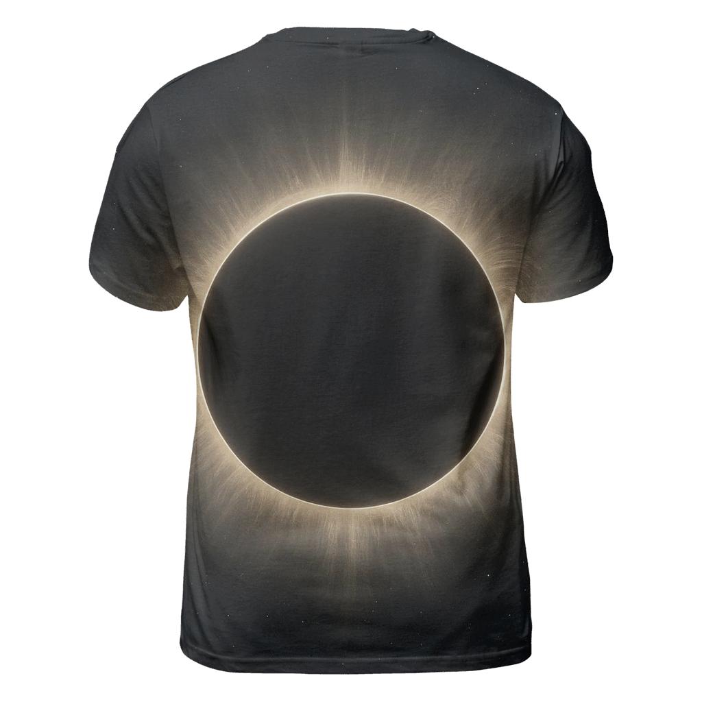 Eclipse Corona Lacework vibrant all-over design tees
