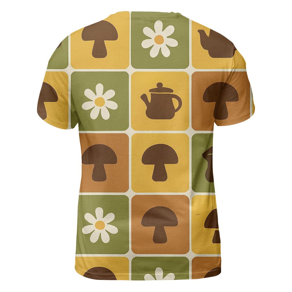 Avocado Kitchen Tile Mosaic trendy printed shirt styles