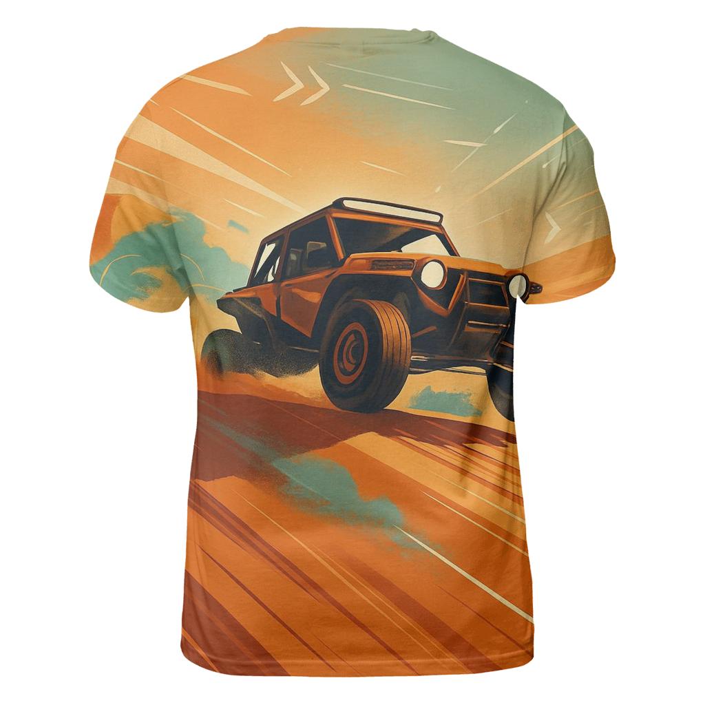 Desert Rally Dune Sprint creative print fashion shirts
