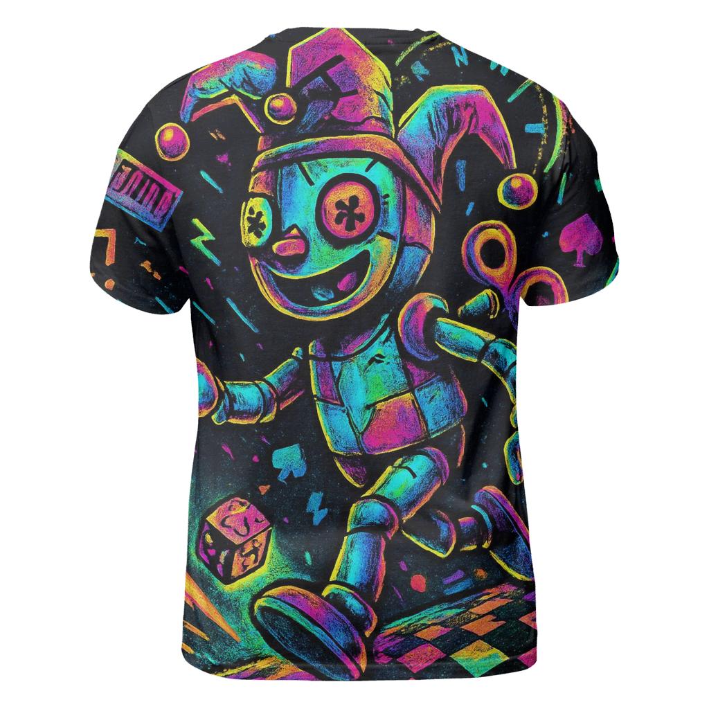 The Lucky Error Parade creative print fashion shirts