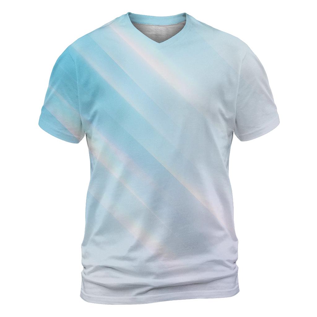 Glacial Prism Drift statement graphic shirts