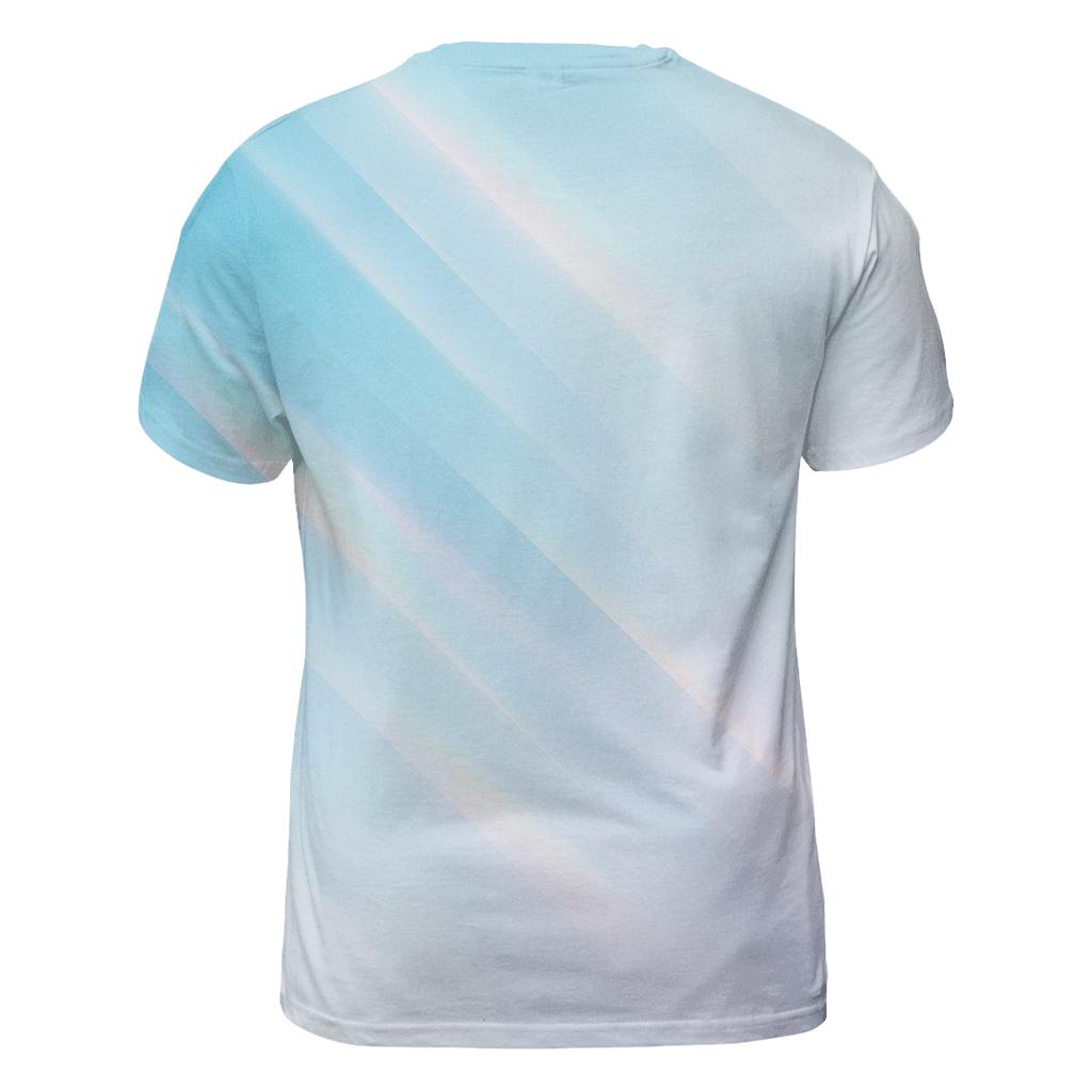 Glacial Prism Drift statement graphic shirts