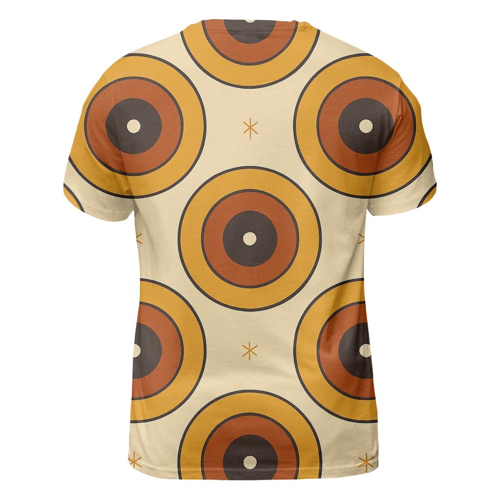 Groovy Record Label Rings trendy printed shirt styles