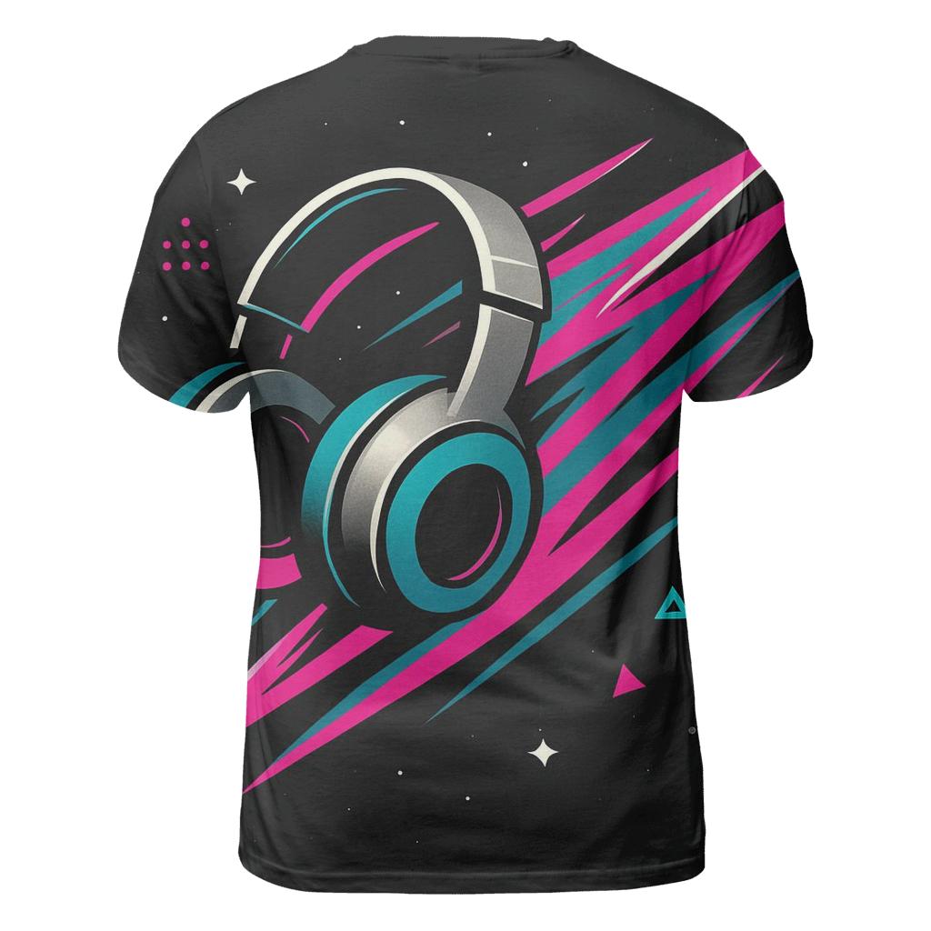 Chrome Comet Headphones trendy printed shirt styles