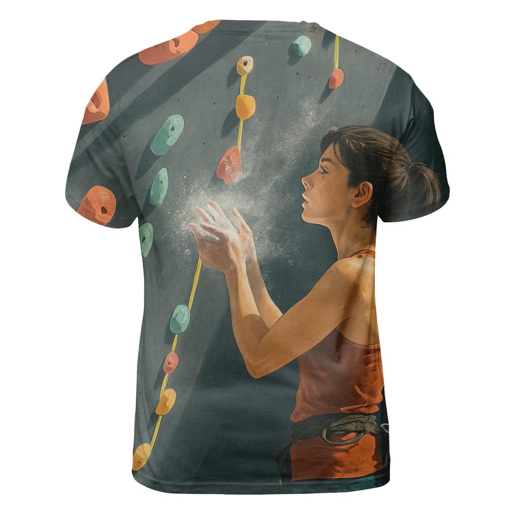 High Peak Sport Climb Poster unique graphic print tees