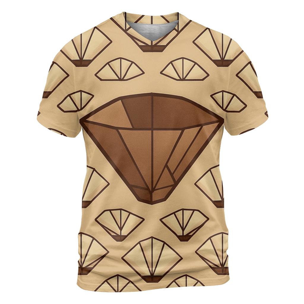 Filter Fold Geometry custom all-over print shirts