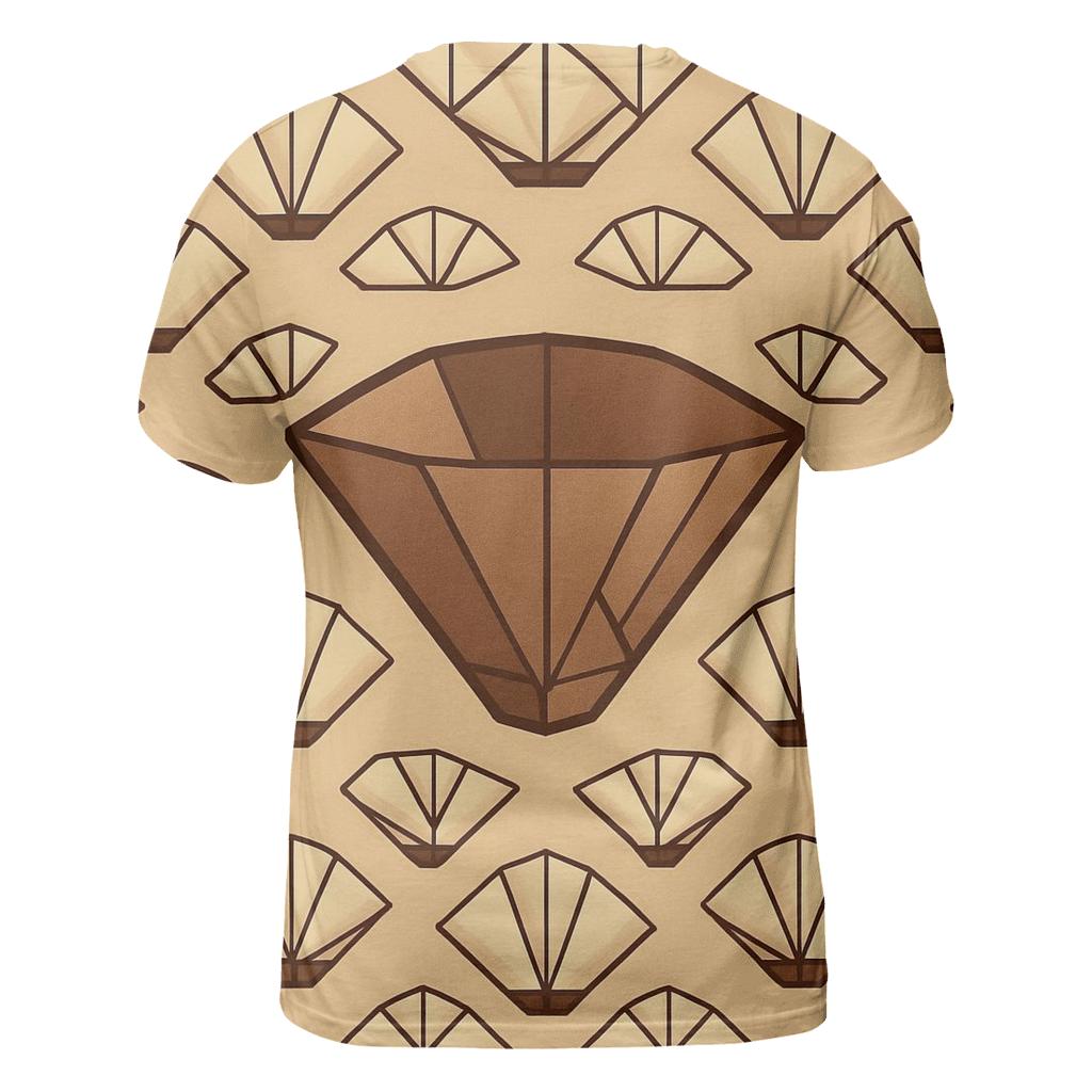 Filter Fold Geometry custom all-over print shirts