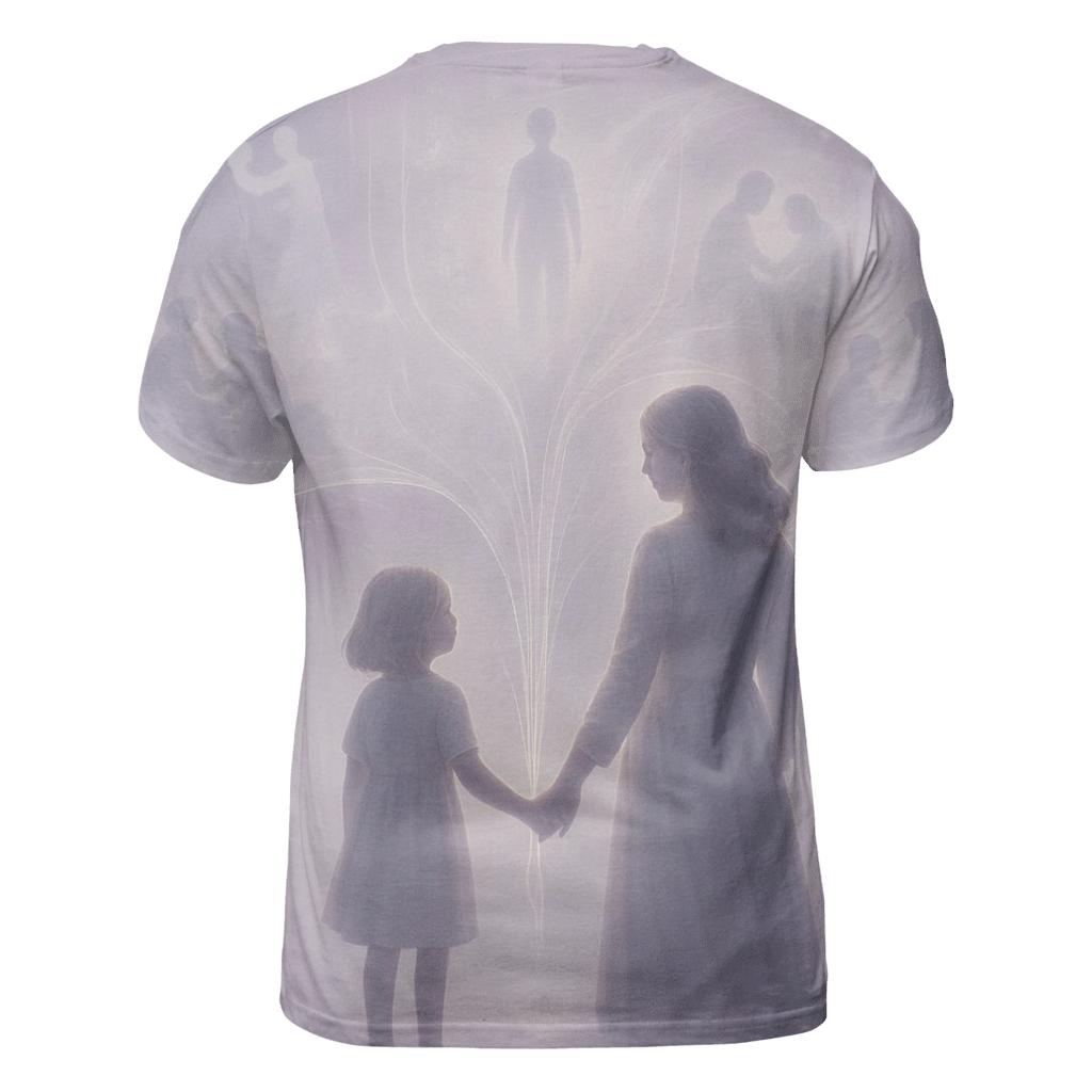 Threads Of Light Between Generations artistic all-over print tops
