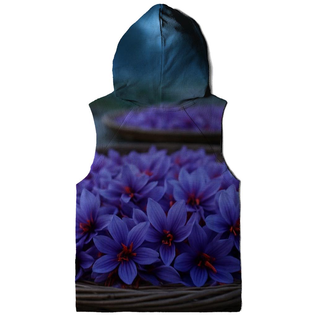 Saffron Crocus Harvest Trays At Dawn designer hoodies