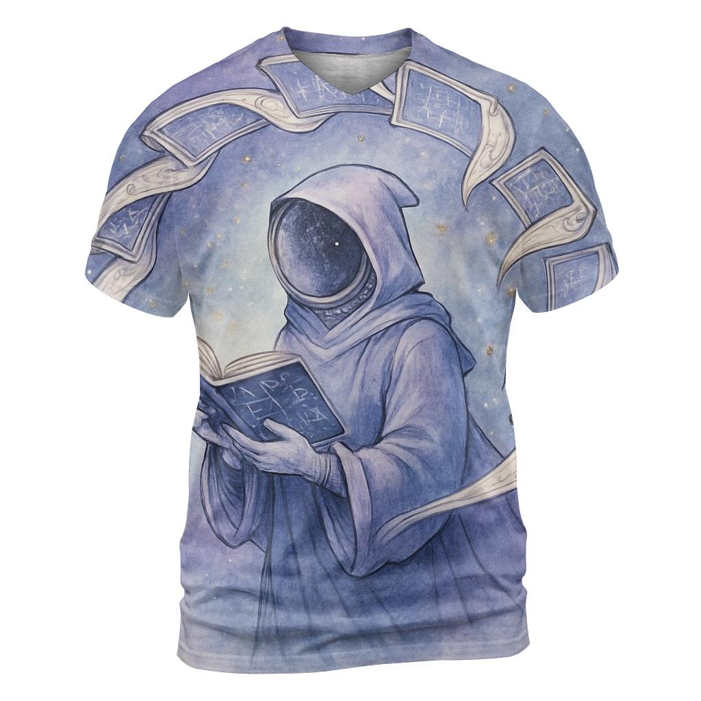 Library Of Orbiting Comets trendy printed shirt styles