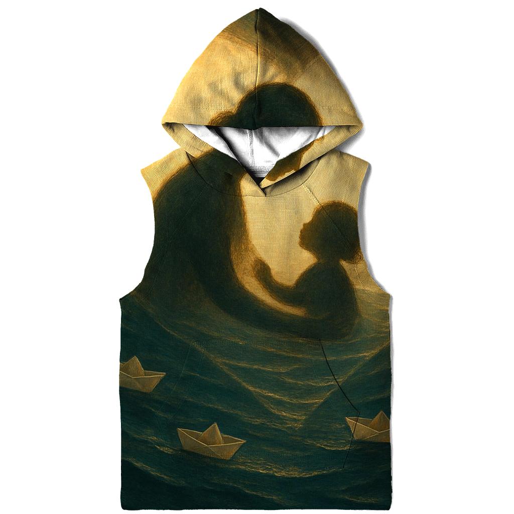 The Safe Harbor Within Her Heart premium hoodies