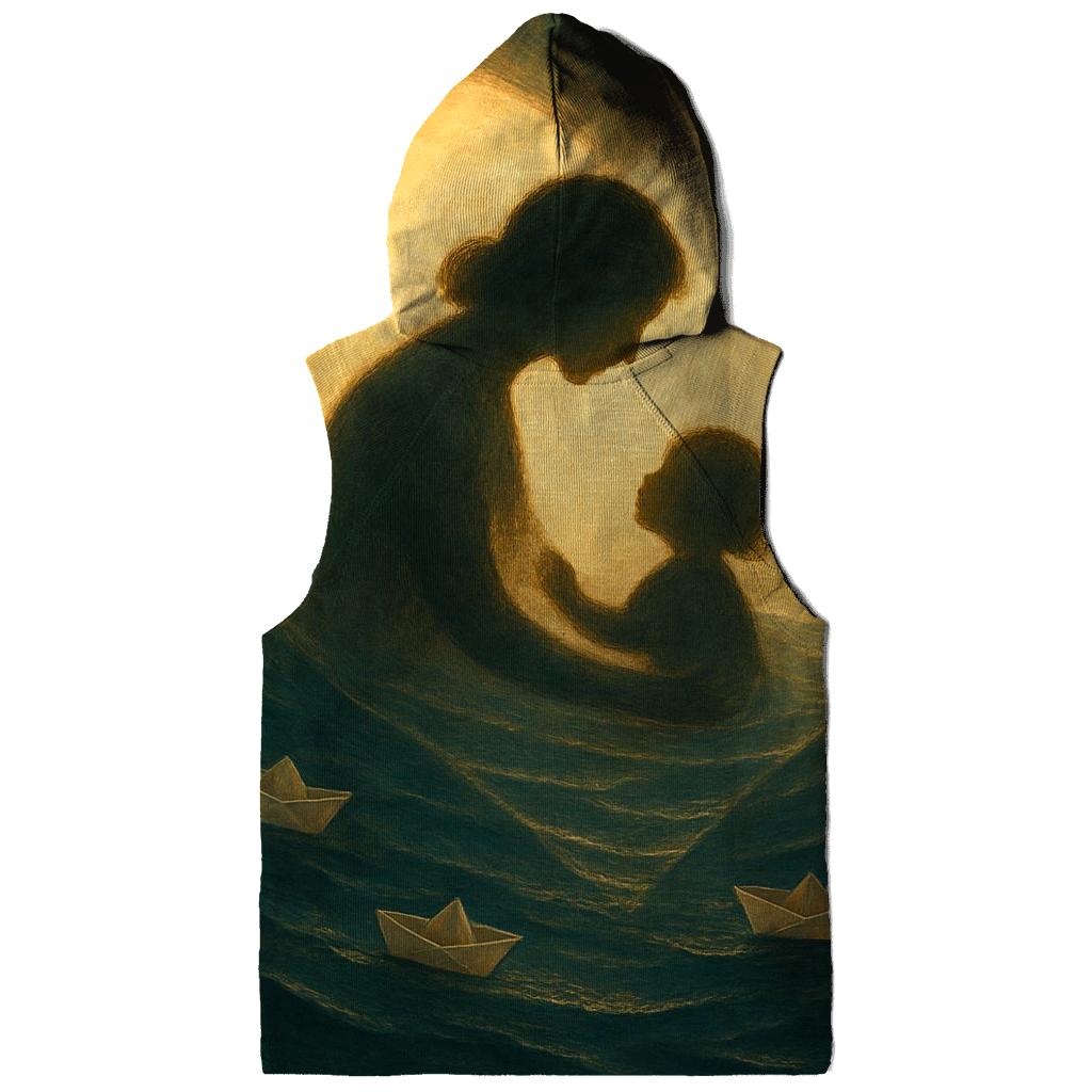 The Safe Harbor Within Her Heart premium hoodies