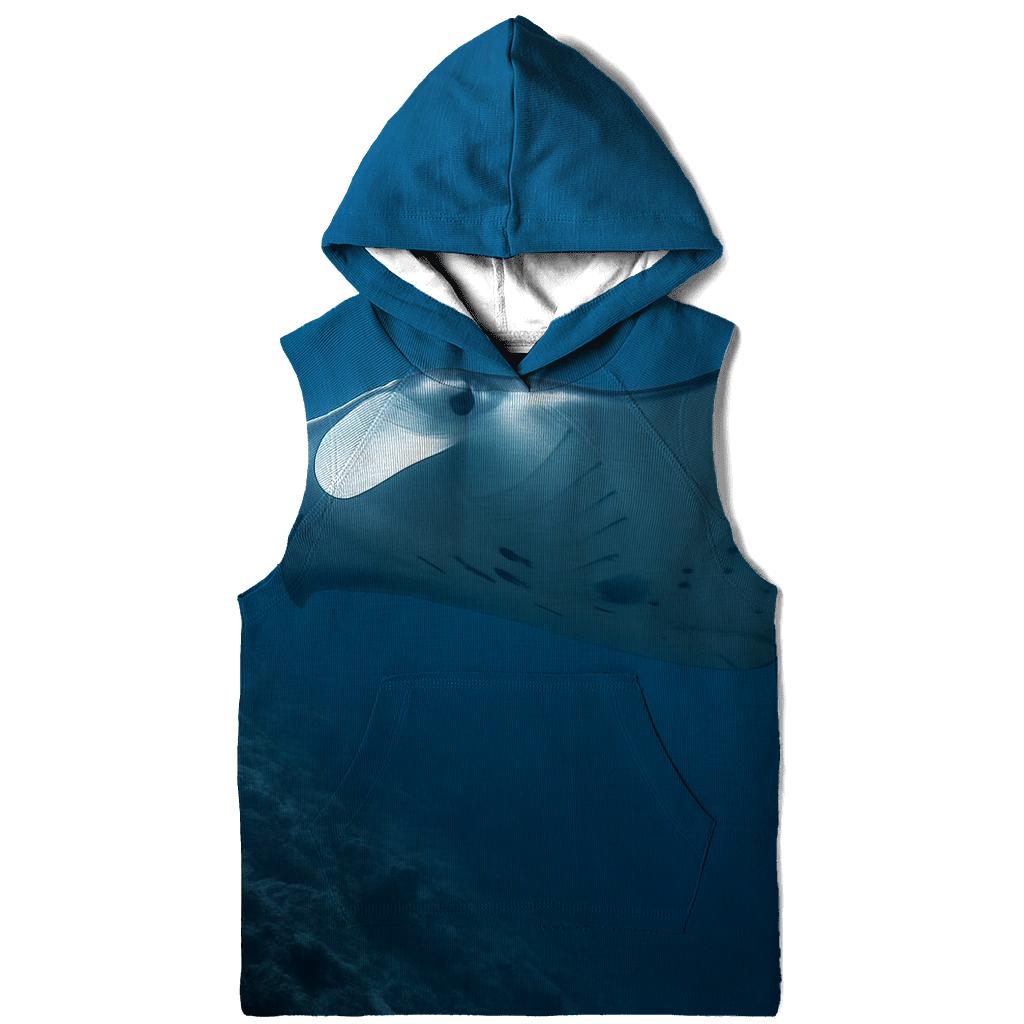 Thermocline Glide Reef Manta Ray hoodies fashion