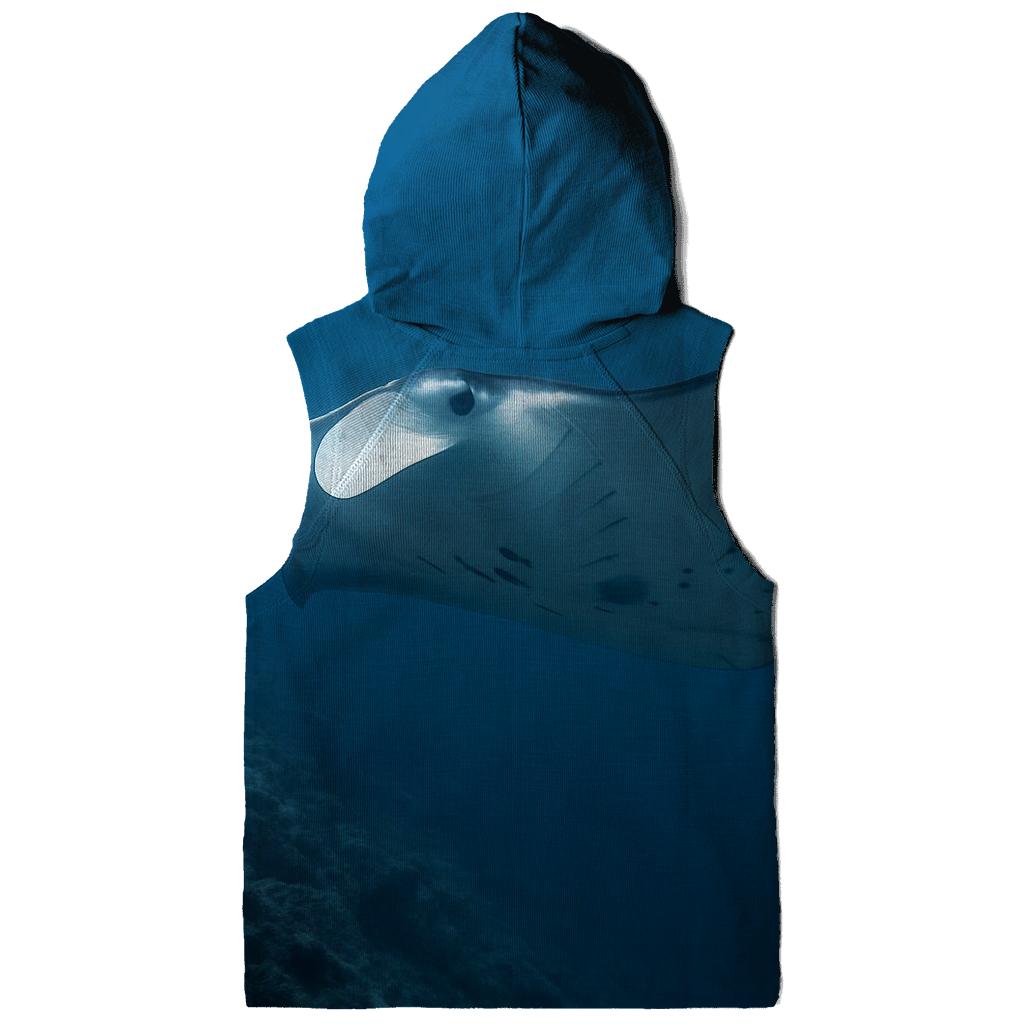 Thermocline Glide Reef Manta Ray hoodies fashion