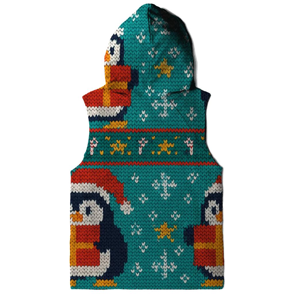 Polar Penguin Present Stack Design hoodie designs